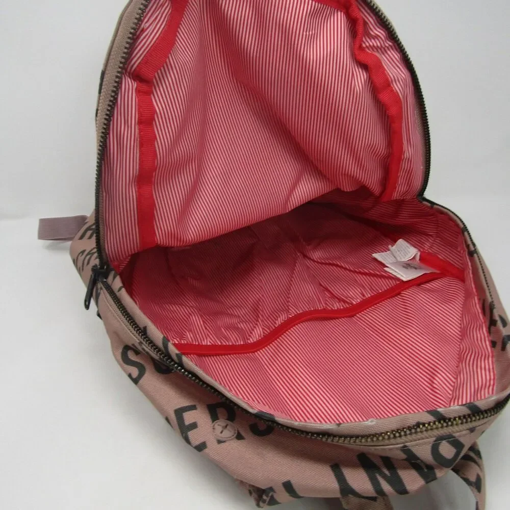 Herschel Supply Co. Nova Kids Backpack Pink Black Logo Print School Bag Travel